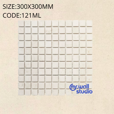 121ML RomaLime™ Natural Limestone Mosaic Tiles