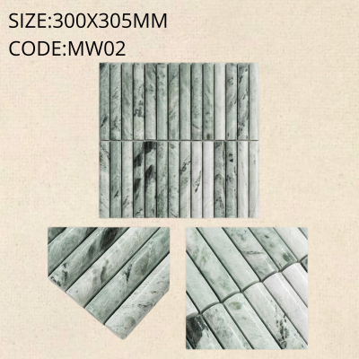 MW02 Convex Stone Mosaic
