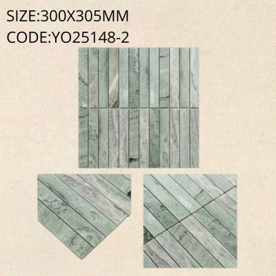 Y025148-2 Stone Stripe Mosaic