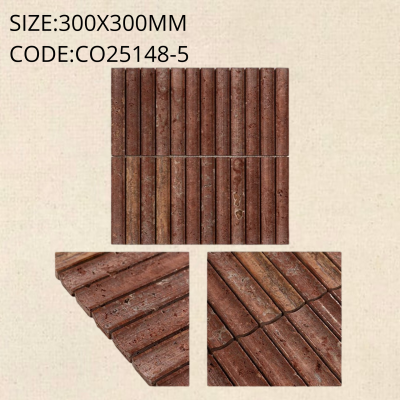 C025148-5 Stone Concave Mosaic