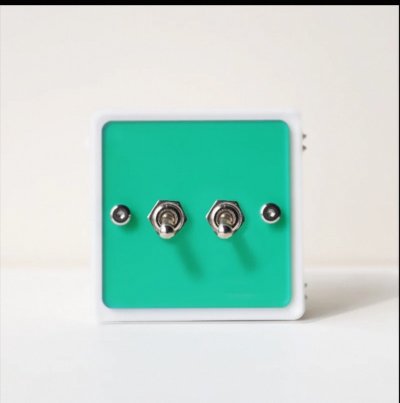 Vintage-style light switch