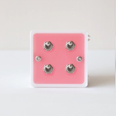 สวิตช์ไฟดีไซน์วินเทจ แผงอะคริลิกหลากสีสันสไตล์โดปามีน พร้อมก้านโยกสุดคลาสสิก แบบ 3 สวิตช์ ควบคุมทางเดียวและสองทาง