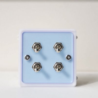 สวิตช์ไฟดีไซน์วินเทจ แผงอะคริลิกหลากสีสันสไตล์โดปามีน พร้อมก้านโยกสุดคลาสสิก แบบ 3 สวิตช์ ควบคุมทางเดียวและสองทาง