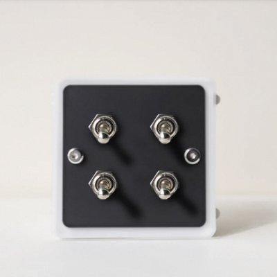 สวิตช์ไฟดีไซน์วินเทจ แผงอะคริลิกหลากสีสันสไตล์โดปามีน พร้อมก้านโยกสุดคลาสสิก แบบ 3 สวิตช์ ควบคุมทางเดียวและสองทาง