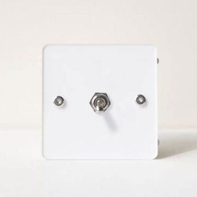 สวิตช์ไฟดีไซน์วินเทจ แผงอะคริลิกหลากสีสันสไตล์โดปามีน พร้อมก้านโยกสุดคลาสสิก แบบ 3 สวิตช์ ควบคุมทางเดียวและสองทาง