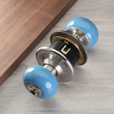 ลูกบิดเซรามิกวินเทจ ลิ้นล็อค 60 mm มีให้เลือกกว่า 7 สี ติดตั้งง่าย กันสนิม แข็งแรงสุดๆ