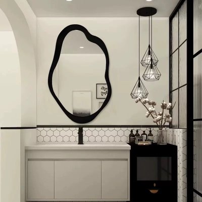 French-style cloud-shaped mirror French-style cloud-shaped mirror