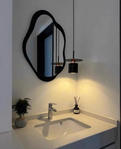 French-style cloud-shaped mirror French-style cloud-shaped mirror
