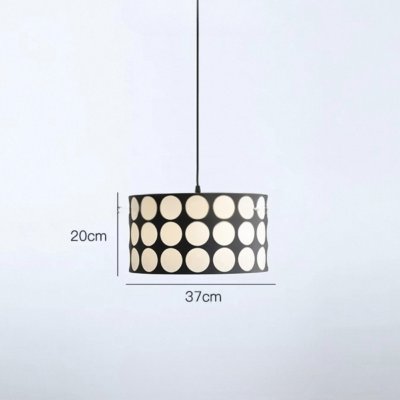 Ceiling pendant light in French cream tone style