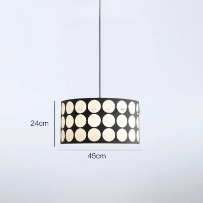 Ceiling pendant light in French cream tone style