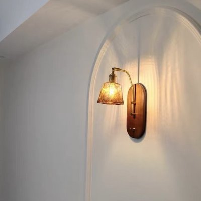 โคมไฟติดผนังไม้จริงสไตล์วินเทจแบบญี่ปุ่น โคมไฟติดผนังไม้จริงสไตล์วินเทจแบบญี่ปุ่น