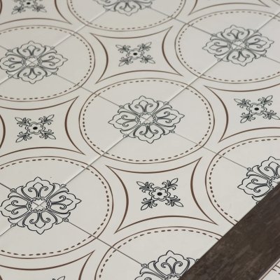 Charming Vintage Cream Floral Tiles – Sweet and Refreshing Look!