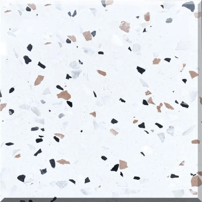 Yate White Terrazzo