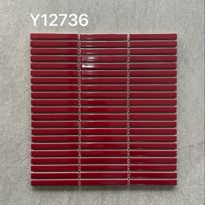 Y12736 Triple Chopstick Mosaic (Glossy)