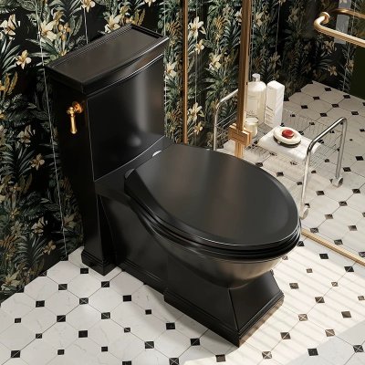 Vintage WC with Wood Lid