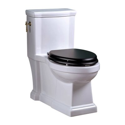 Vintage WC with Wood Lid