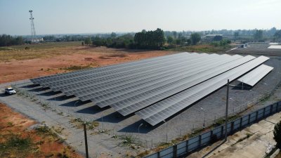 บริษัท เกษตรสิน โกลเด้น ไรซ์ จำกัดโครงการติดตั้งระบบ Solar Farm ขนาด 997.50 kWp 