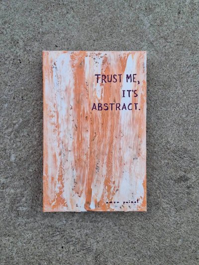 Book : trust me, It's Abstract