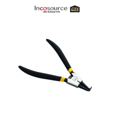 EDL0344 DELI+ คีมถ่างแหวนปลายงอ 7"