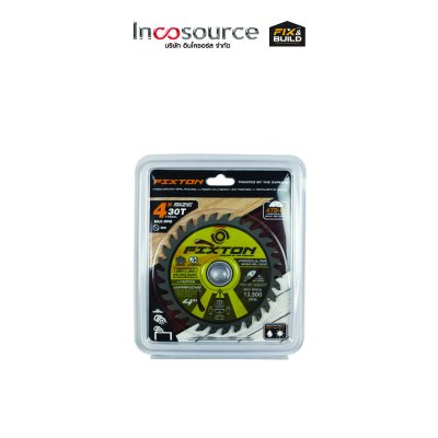 ใบเลื่อยวงเดือน 4"*30T แบบบาง FIXTON+