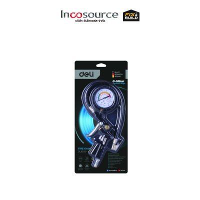 EDL8530 DELI+ เกจ์วัดลม 0-16bar