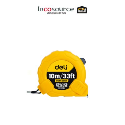 EDL9010Y DELI+ ตลับเมตร 10M/33ftx25mm