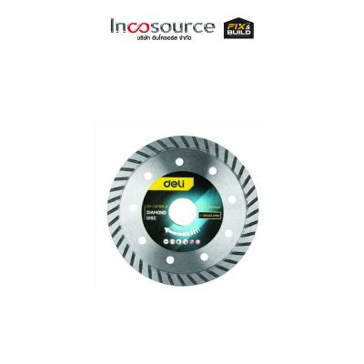 ใบตัดเพชร 5"125*22.2mm EDH-CQP125-E1 DELI