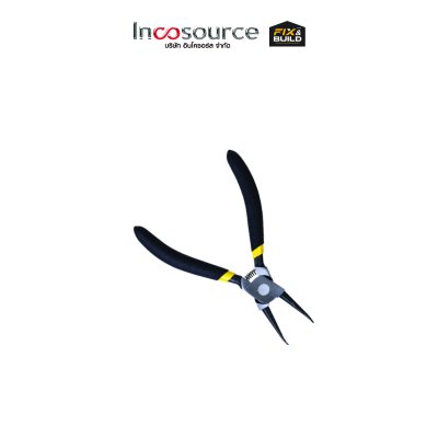 DL0331 DELI+ คีมหนีบแหวน ปากตรง 5"