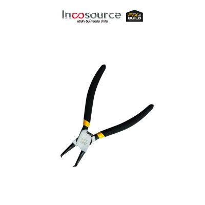 DL0334 DELI+ คีมถ่างแหวน ปากงอ5"