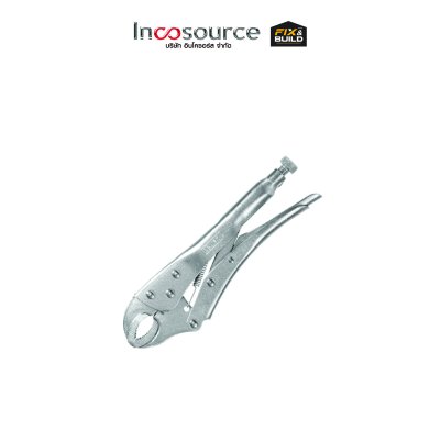 DL2001-5 DELI+ คีมล็อคปากโค้ง 5"