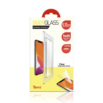 Torrii BODYLASS for iPhone 11 Pro/Xs/X 2.5D - Clear