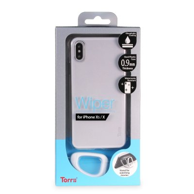 Torrii Wiper for iPhone XR – Clear ( included Ring Stand )