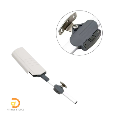 โช้คยกหน้าบานตู้ ปิดนุ่มนวล แรงยก 4 กก. และ 5 กก. 1 ชิ้น (Soft-Closing Lift System Cabinet Door Support, 4 kg and 5 kg, 1 piece)