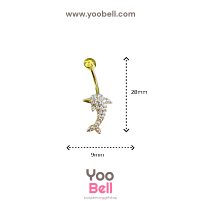 จิวสะดือ โลมา