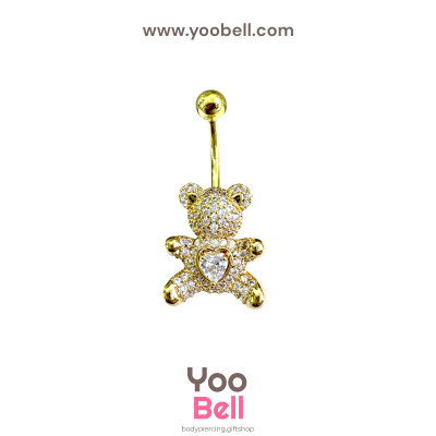 จิวสะดือ หมีน้อย