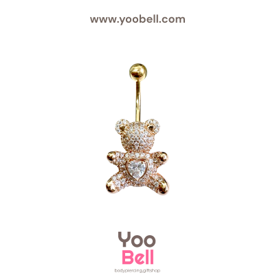 จิวสะดือ หมีน้อย