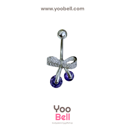 จิวสะดือ เชอรี่เพชร