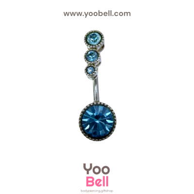 จิวสะดือ เพชรกลม