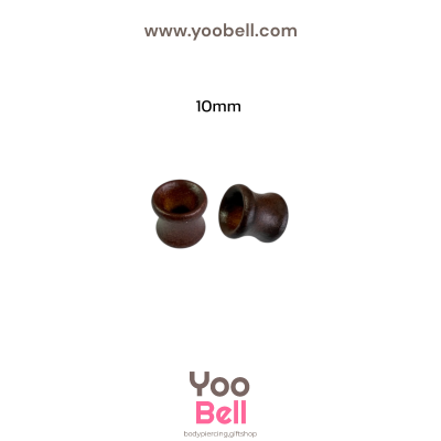 จิวหู จิวระเบิดหู ปากแตรไม้