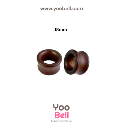 จิวหู จิวระเบิดหู ปากแตรไม้