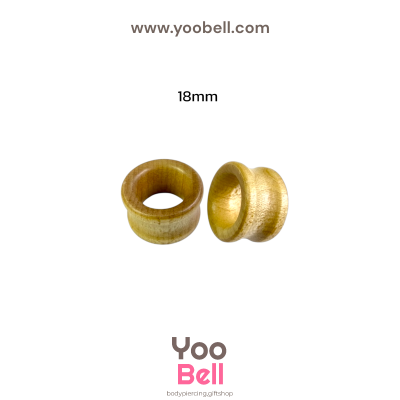 จิวหู จิวระเบิดหู ปากแตรไม้