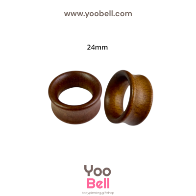 จิวหู จิวระเบิดหู ปากแตรไม้