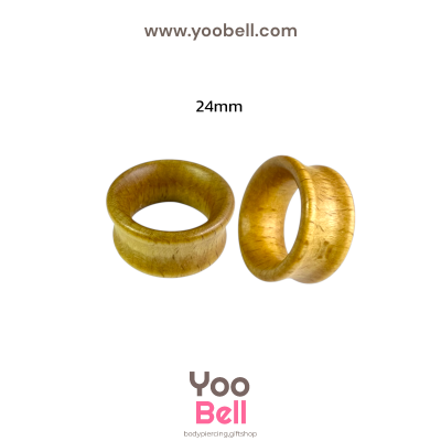 จิวหู จิวระเบิดหู ปากแตรไม้