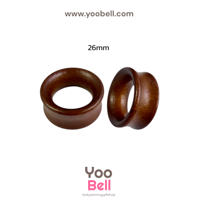 จิวหู จิวระเบิดหู ปากแตรไม้