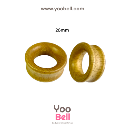 จิวหู จิวระเบิดหู ปากแตรไม้