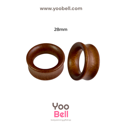 จิวหู จิวระเบิดหู ปากแตรไม้