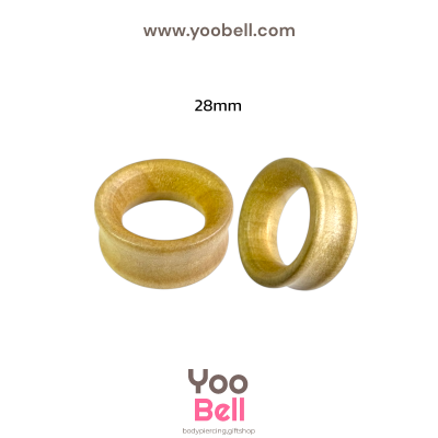 จิวหู จิวระเบิดหู ปากแตรไม้