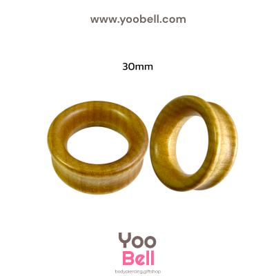 จิวหู จิวระเบิดหู ปากแตรไม้