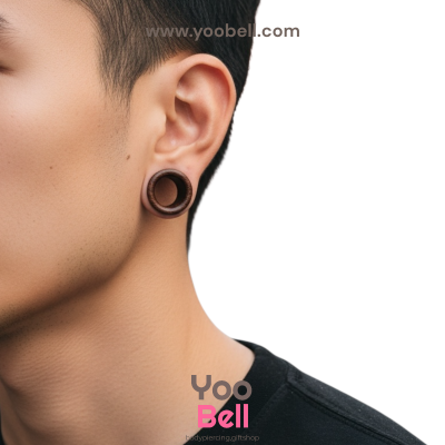 จิวหู จิวระเบิดหู ปากแตรไม้