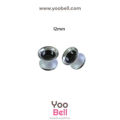 จิวหู จิวระเบิดหู ปากแตร 2 ชั้น สแตนเลส